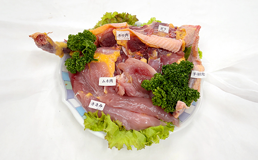 静岡県産 親赤鶏の丸鶏（中抜き）5羽セット